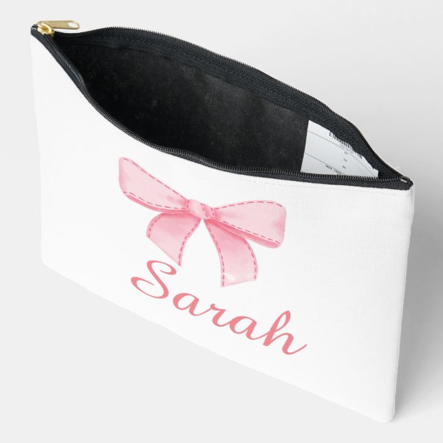 Pink Bow Name Taschen Bachelorette Bridesmaid Gesc (Offen)