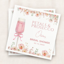 Pink Bow Petals & Prosecco Blush Brautparty