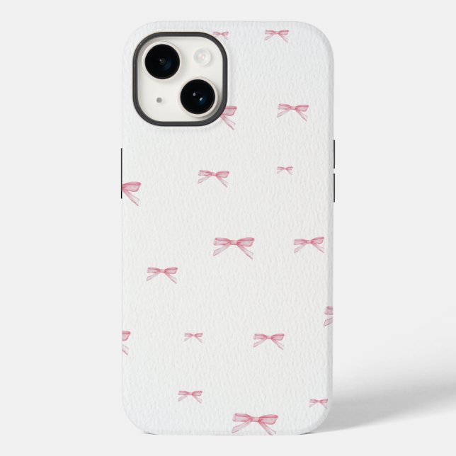 Pink Bow Phone Case (Rückseite)
