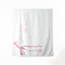 Pink Bow Sie bindet das Brautparty des Knotens