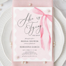 Pink Bow - Sie heiratet - Brautparty
