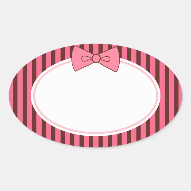 Pink Bow Stickers (Vorderseite)