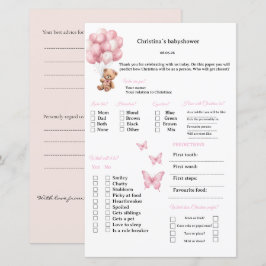 Pink Bow Vorhersagen und Ratgeber-Spiele für Babys