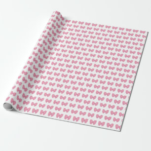 Pink Bows Girly Gift Paper Geschenkpapier