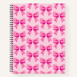Pink Bows Notizbuch