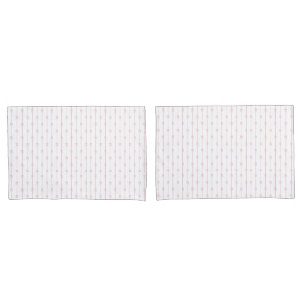 Pink Bows und Streifen Pillowcase Kissenbezug