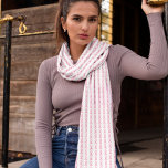 Pink Breast Cancer Awareness Pink Ribbon Muster Schal<br><div class="desc">Pink Breast Cancer Awareness Pink Ribbon Muster Scarf</div>
