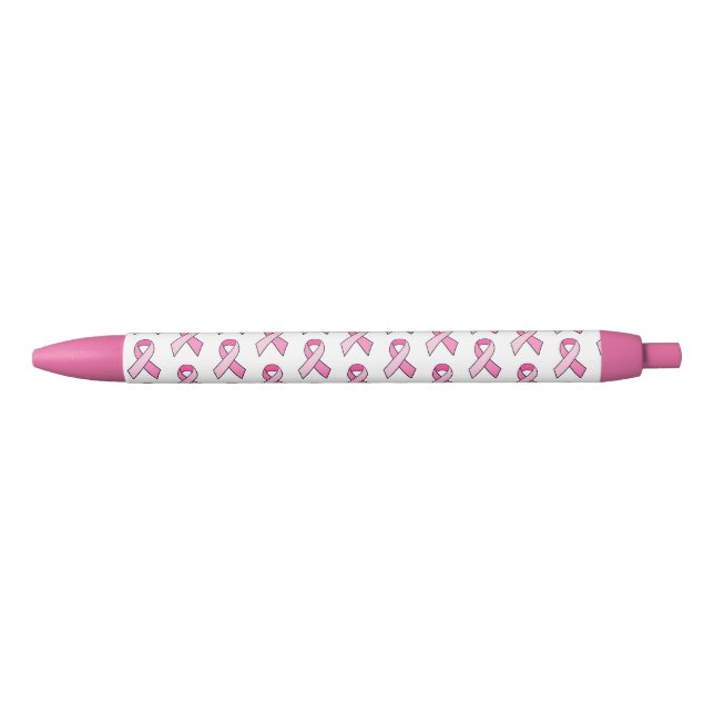 Pink Breast Cancer Awareness Ribbon Pen Kugelschreiber (Vorderseite)
