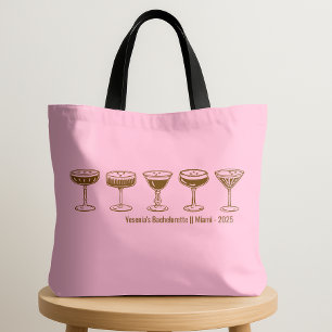 Pink Bridesmaid Espresso Martini Bachelorette