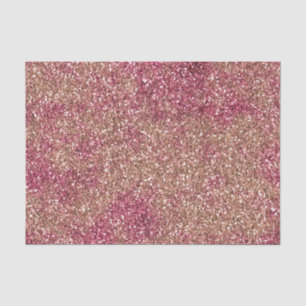 Pink Bronze Ombre Sparkle Glitzer Seidenpapier