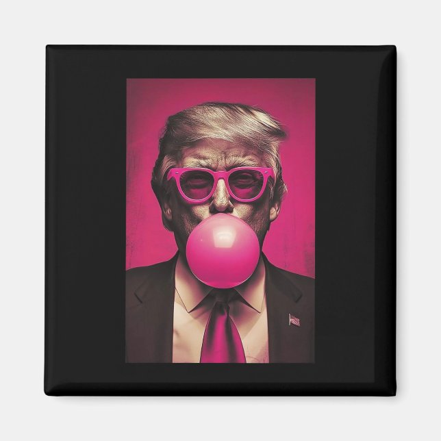 Pink Bubblegum Magnet (Vorne)