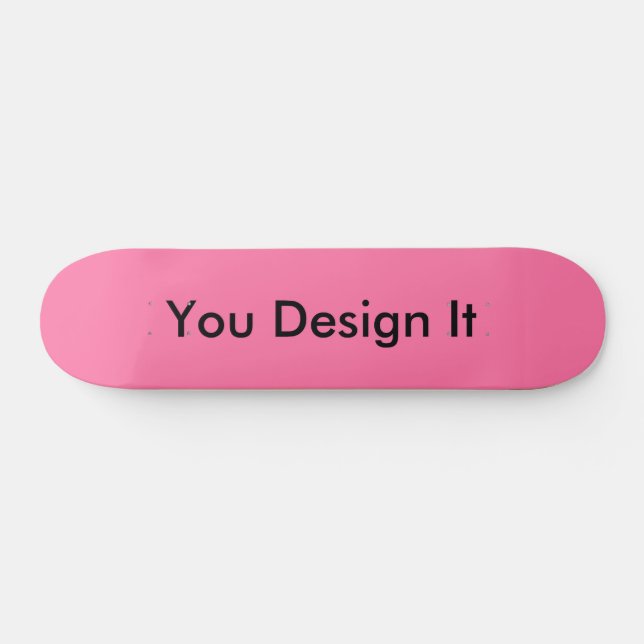 Pink Bubblegum Skateboard (Horizontal)
