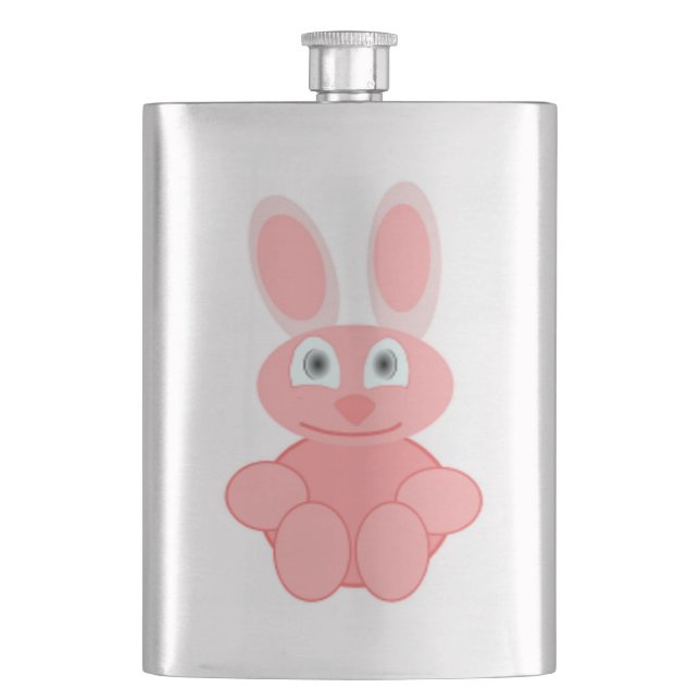 PINK BUNNY RABBIT FLACHMANN (Vorderseite)