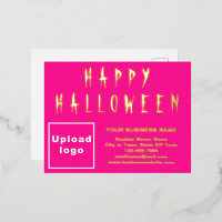 Pink Business Brand zu Halloween