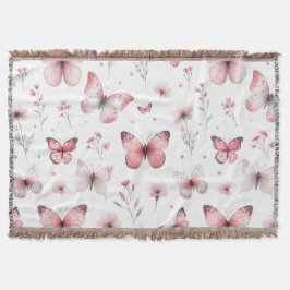 Pink Butterflies  Decke