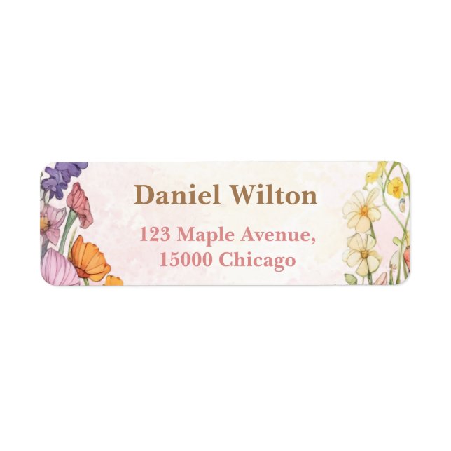 Pink Butterfly Baby Dusche Blumengarten (Vorne)