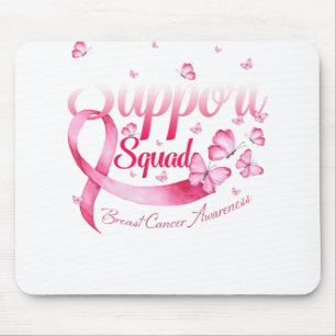 Pink Butterfly Krieger unterstützen Brustkrebs im Mousepad