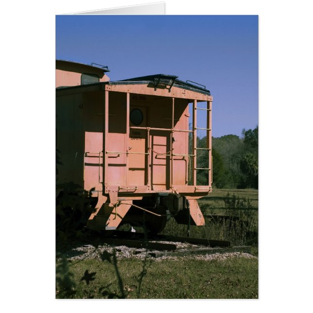 Pink Caboose Card (Vorne)