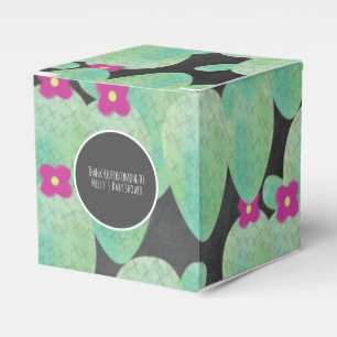 Pink Cactus Pattern Cartoon Vielen Dank für Ihr In Geschenkschachtel