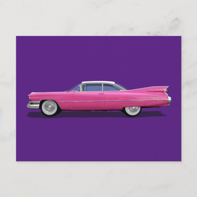 PINK CADDY Postkarten (Vorderseite)