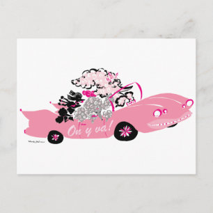 Pink Cadillac Postkarte