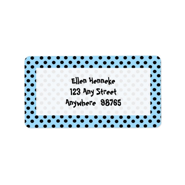 Pink Cadillac und Rot Cadillac Adressaufkleber (Vorne)