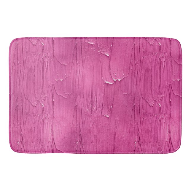 Pink Cake Zuckerguss Badematte (Vorderseite)