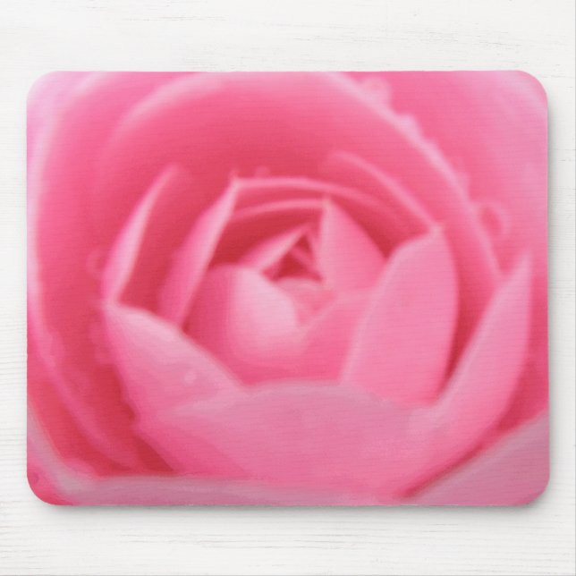Pink Camellia Mousepad (Vorne)