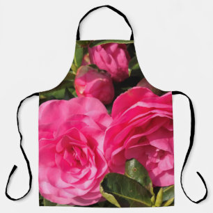 Pink Camellia Schürze