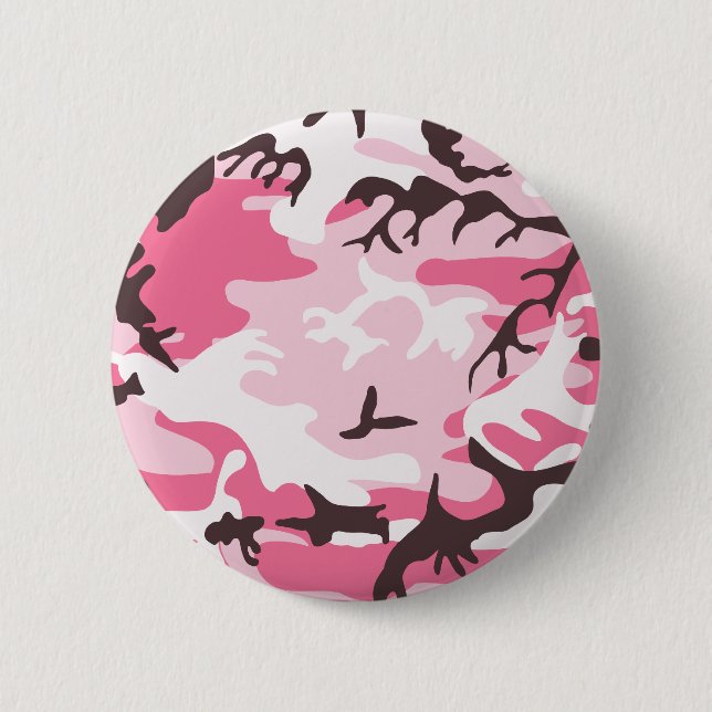 Pink Camouflage Button (Vorderseite)