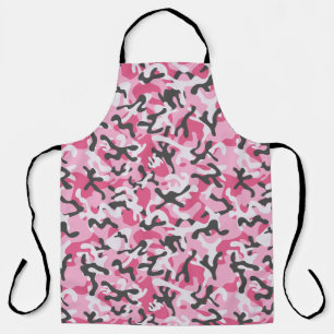Pink Camouflage Camouflage Girl für ihr Muster Schürze