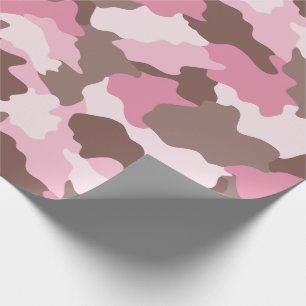 Pink Camouflage Girly Camouflage Geschenkpapier
