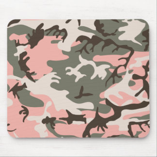 Pink Camouflage Mousepad