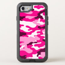 Pink Camouflage OtterBox iPhone 7 Fall