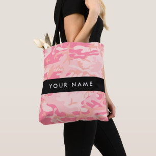 Pink Camouflage Pattern, Ihr Name, Personalisieren