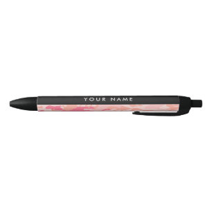 Pink Camouflage Pattern, Ihr Name, Personalisieren Kugelschreiber
