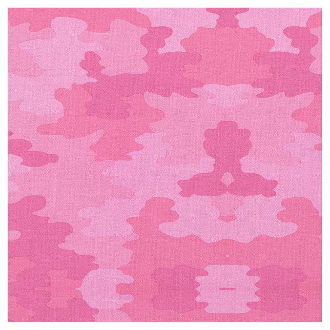 Pink Camouflage Pattern Stoff (Nahaufnahme)