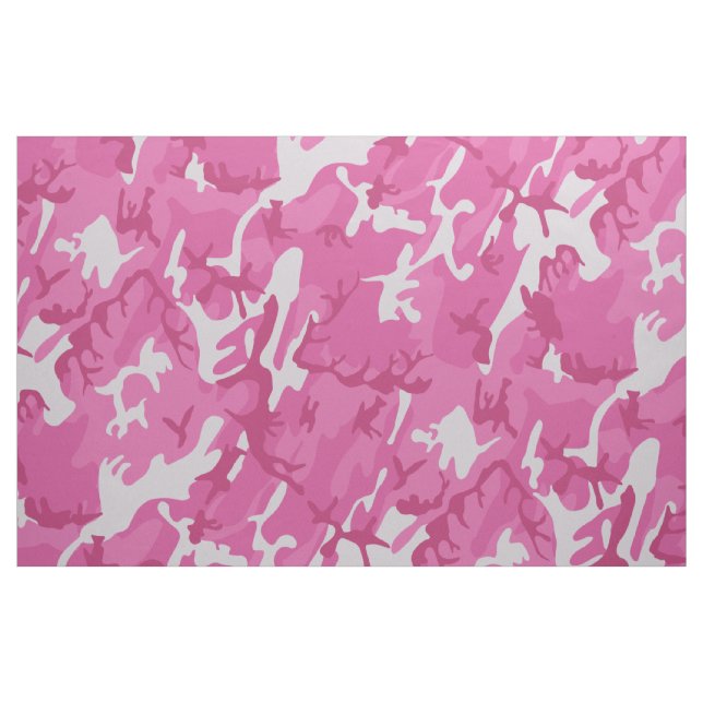 Pink Camouflage Pink Camouflage Muster Stoff (Fat Quarter (45,7 x 55,9 cm))