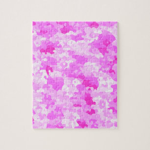 Pink Camouflage Puzzle