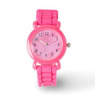 Pink Camouflage Watch Armbanduhr