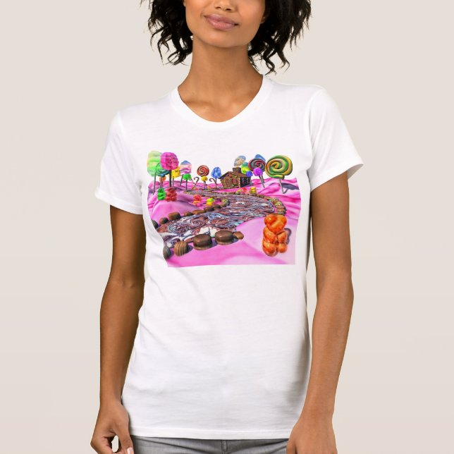 Pink Candyland T-Shirt (Vorderseite)
