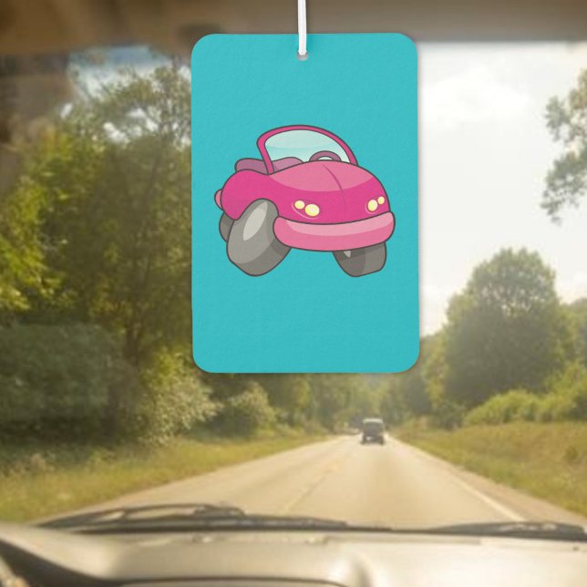 Pink Cartoon Car Autolufterfrischer (Von Creator hochgeladen)