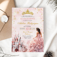 Pink Castle Palace Quinceanera Mexikanischer Gebur