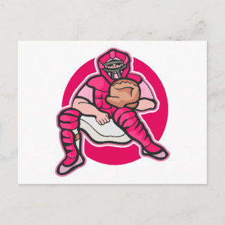 Pink Catcher Postkarte
