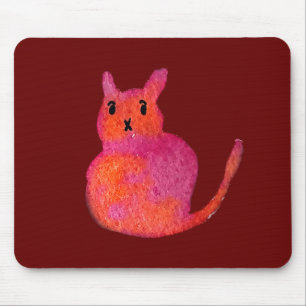 Pink Cate Funky niedlich Kitty Mousepad