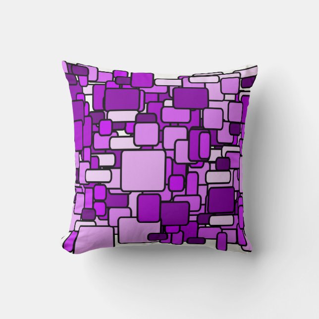Pink Chaos Pillow Kissen (Vorderseite)