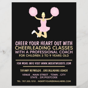 Pink Cheerleader, Cheerleader in der Werbung für K Flyer
