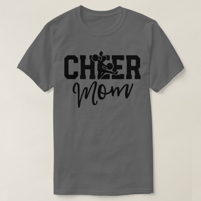 Pink Cheerleader Mama Shirt Cheer Mama Geschenke M (Design vorne)