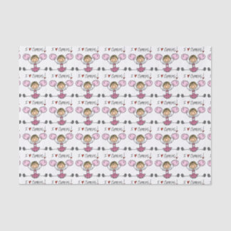 Pink Cheerleader Seidenpapier