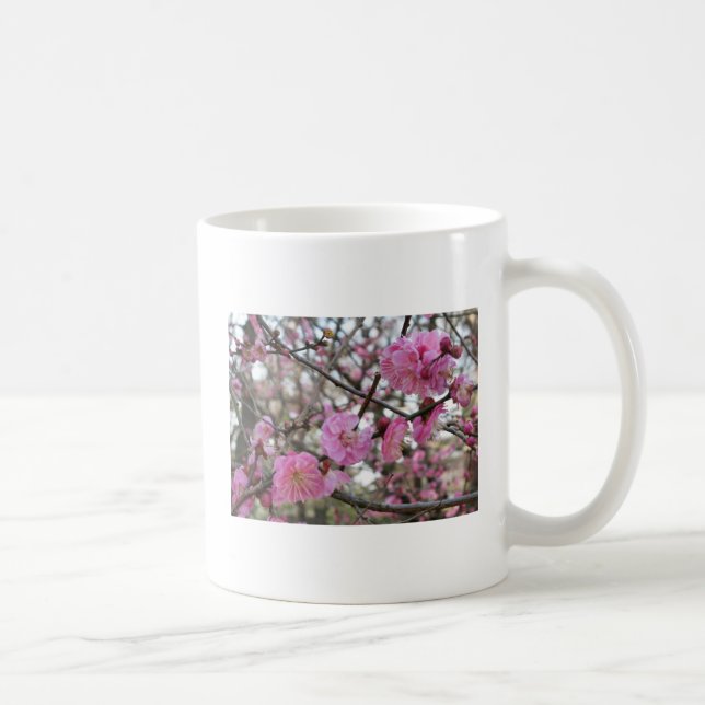Pink Cherry Blosm / Sakura / ラ(桜) Kaffeetasse (Rechts)
